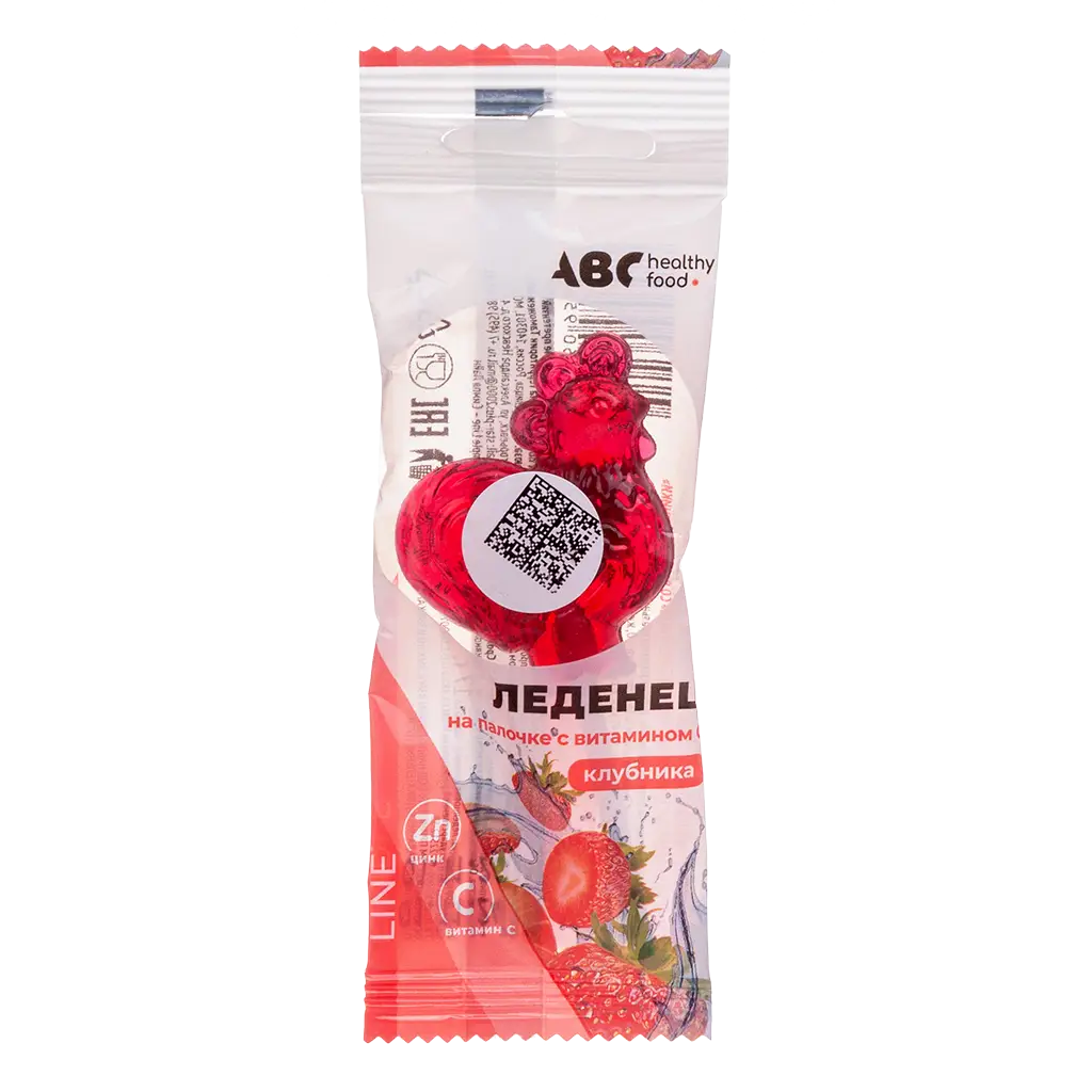 Карамель ПЕТУШОК леденцовая с цинком и вит. С 17г (Кола)