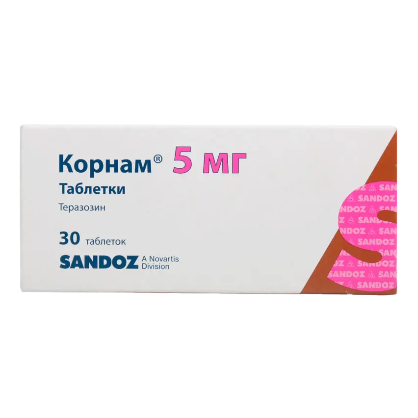 Корнам таб. 5мг №30