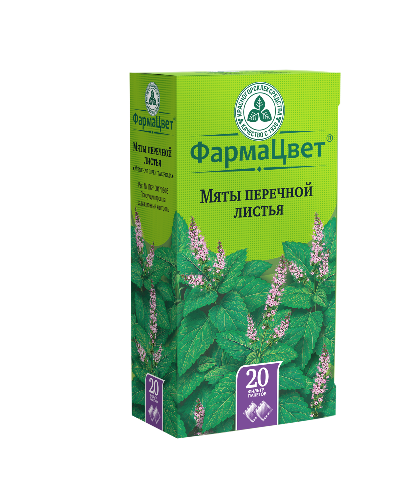 Мяты перечной лист пак.-фильтр 1,5г №20