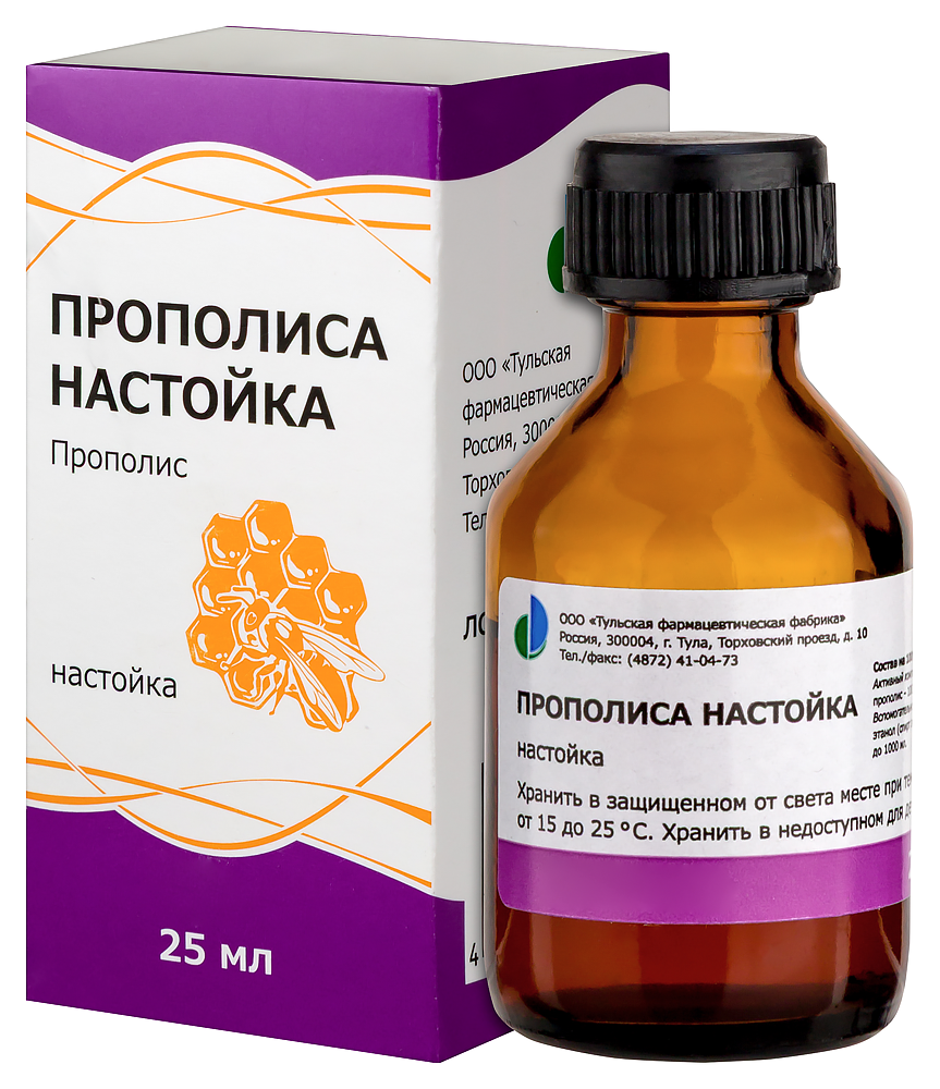 Прополиса настойка фл.-кап.(настойка местн.) 25мл картинка № 3