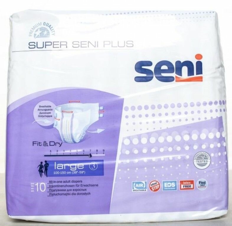 Подгузники для взрослых Супер Сени (SUPER SENI) AIR PLUS Medium №30 картинка № 2