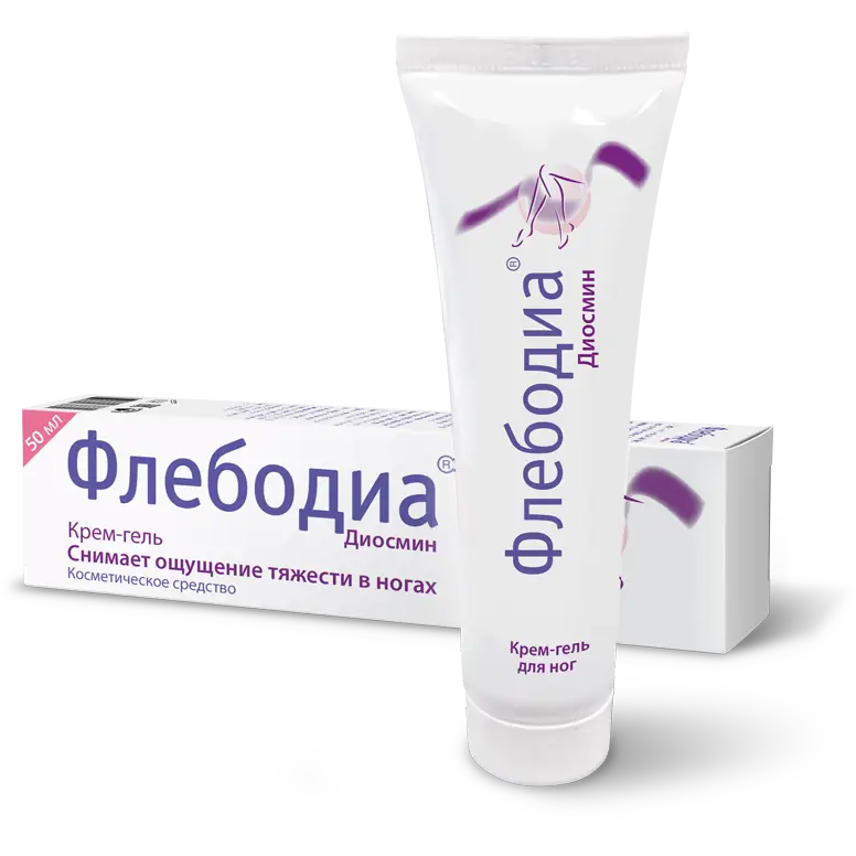 Флебодиа крем-гель д/ног 50мл