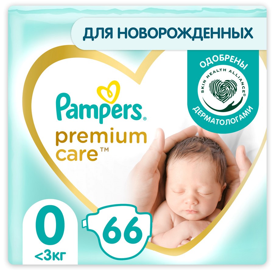 Подгузники PAMPERS Premium Care Mini (4-8кг) №66
