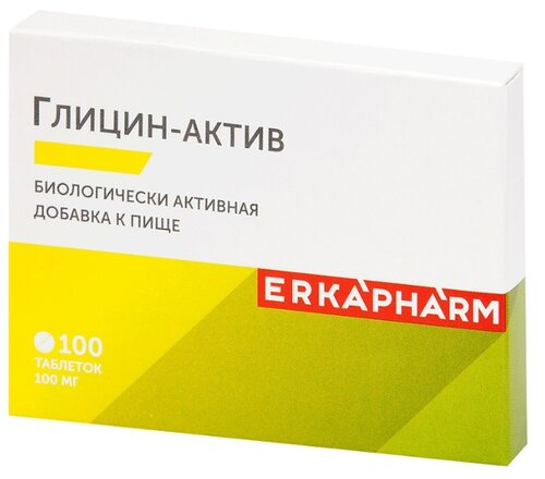 Глицин-актив Сердце Континента таб. 100мг №100