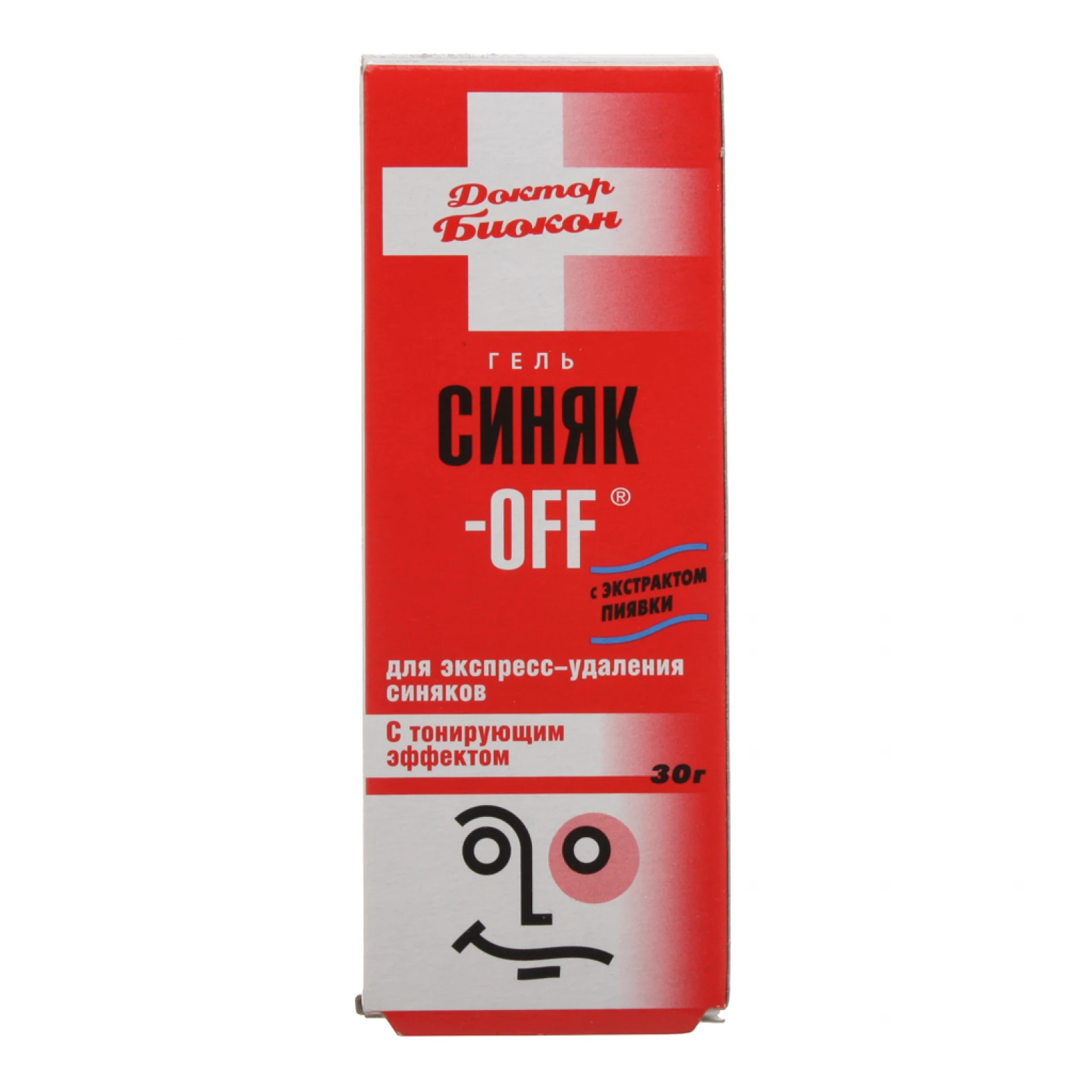 Синяк-Off гель 30мл (с тонир. эффектом)