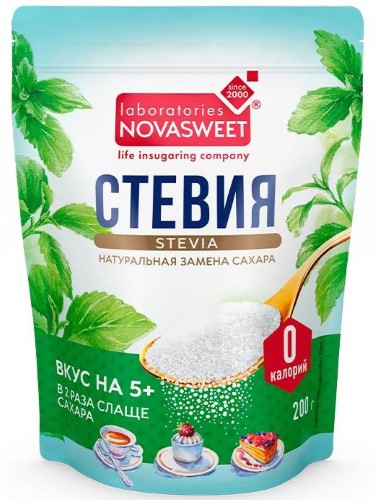 НоваСвит пак. 200г Стевия