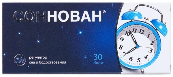 Соннован таб. п/пл. об. 3мг №30