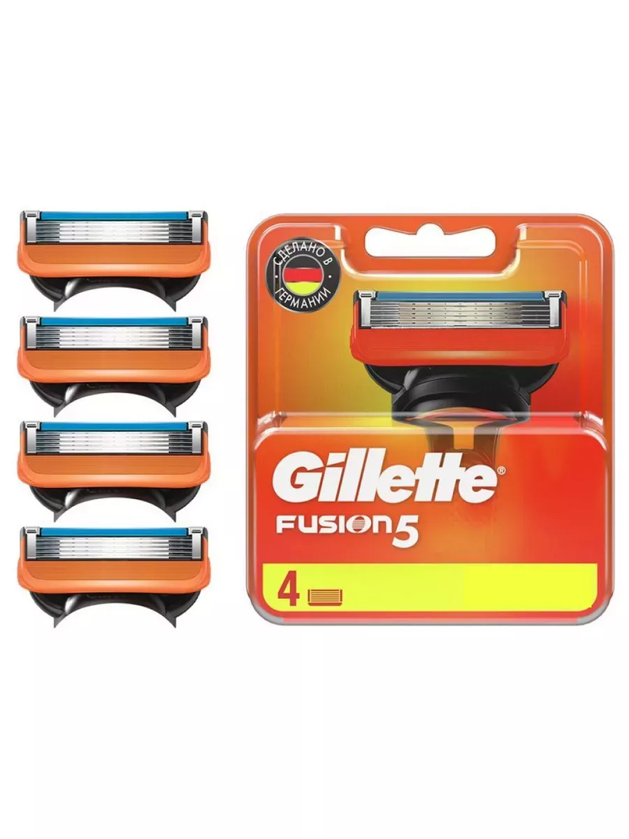 Лезвия бритвенные GILLETTE Fusion Power №4