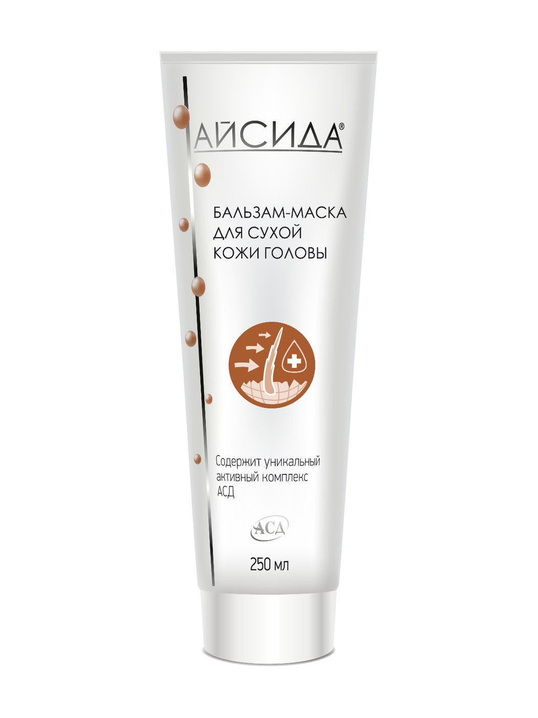 Айсида бальзам-маска д/сух. кожи головы 250мл