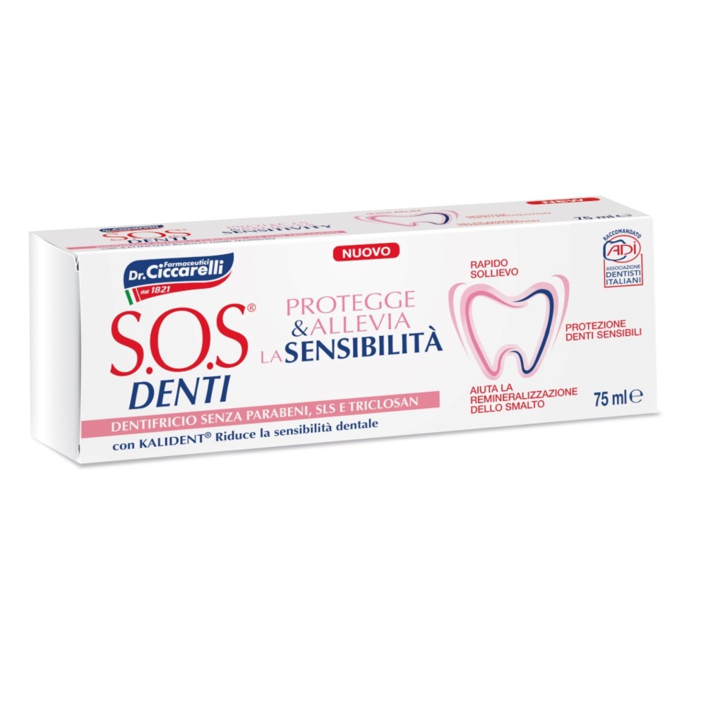 Зубная паста SOS DENTI д/чувствительных зубов 75мл