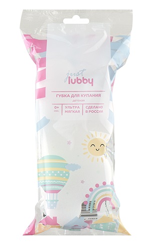 Губка LUBBY Just ультрамягкая "Облачко" (арт. 32073)