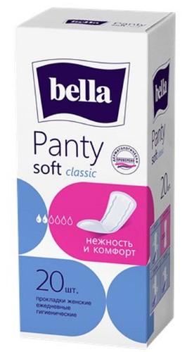 Прокладки гигиенические Белла (BELLA) PANTY Soft classic №20