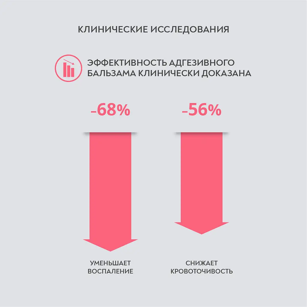 Зубной бальзам ПРЕЗИДЕНТ Professional Adhesium д/десен. 5г картинка № 3