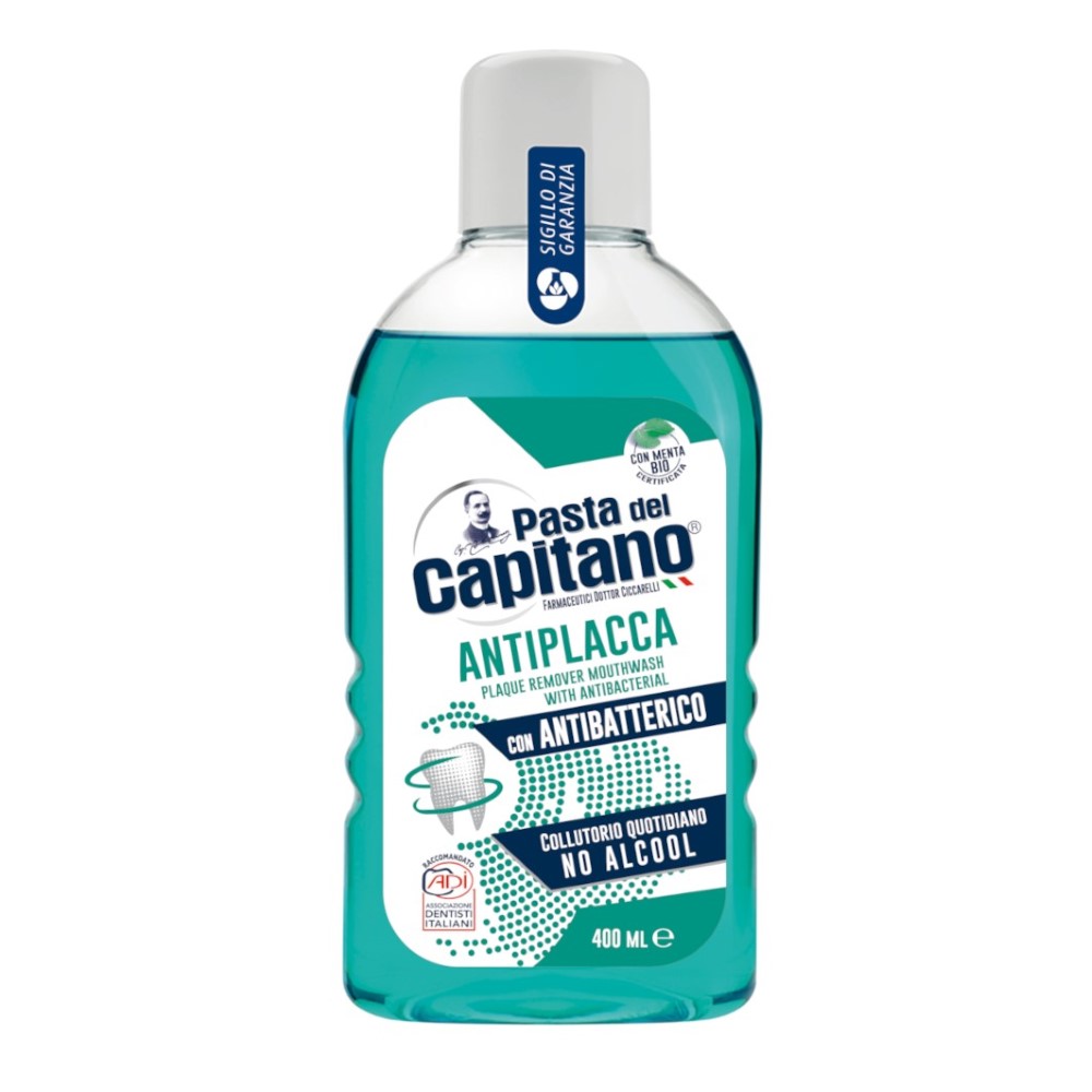 Ополаскиватель полости рта Pasta Del Capitano против Зубного налета 400мл