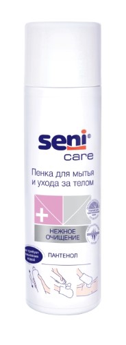Пенка Сени (SENI) CARE д/мытья и ухода 250мл