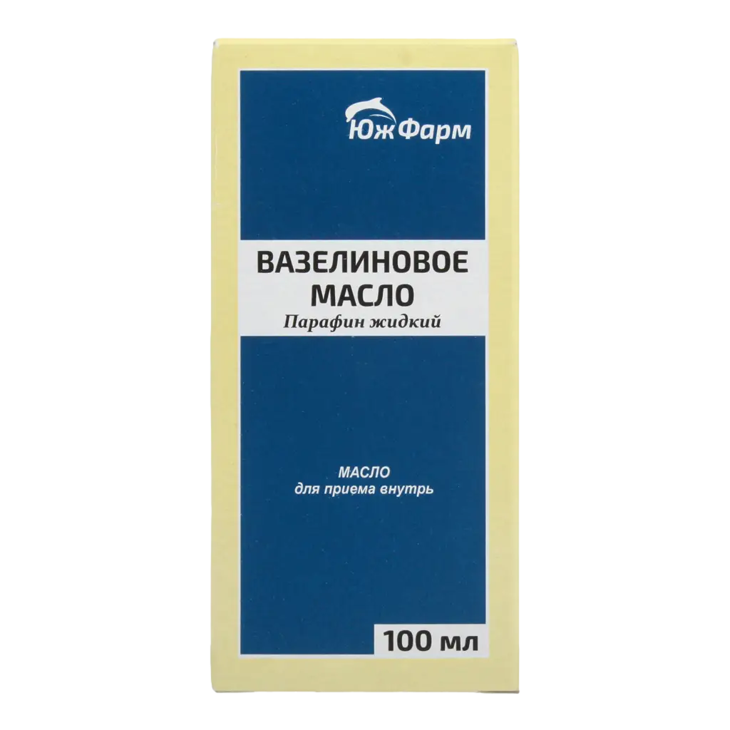 Вазелиновое масло фл.(масло д/приема внутрь) 100мл