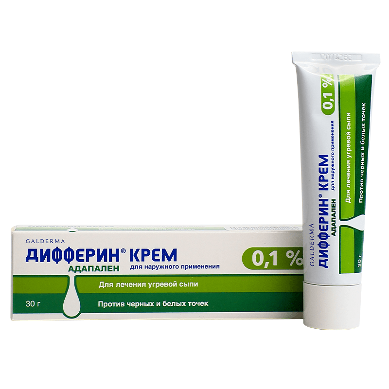 Дифферин туб.(крем) 0,1% 30г картинка № 2