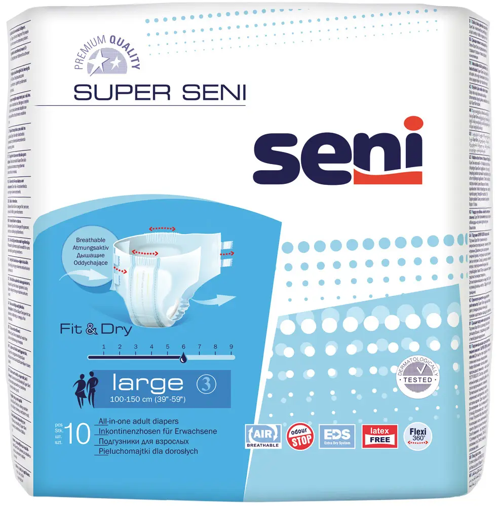 Подгузники для взрослых Супер Сени (SUPER SENI) AIR PLUS Medium №30 картинка № 1