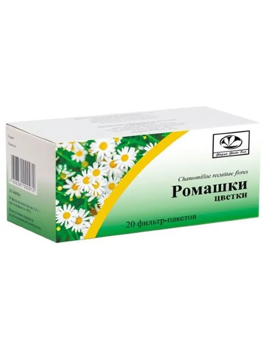 Ромашки цветки пак.-фильтр 1,5г №20