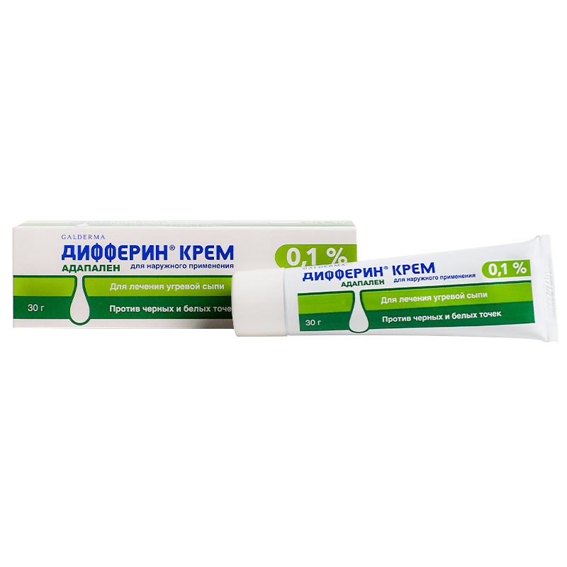 Дифферин туб.(крем) 0,1% 30г картинка № 3