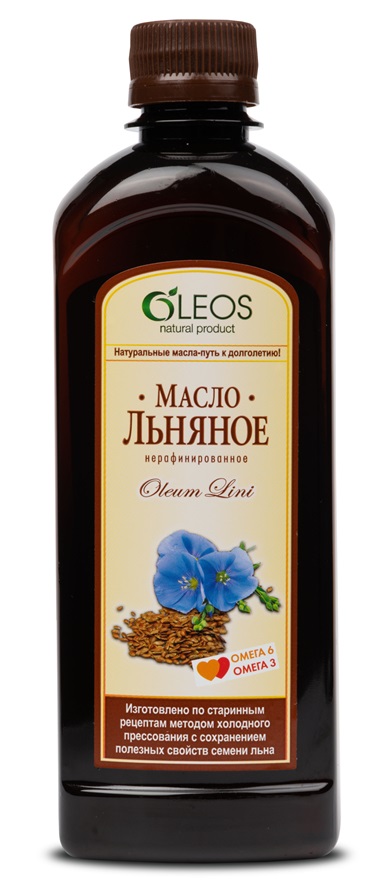 Масло пищевое Льняное 350мл