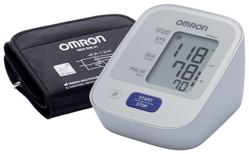 Тонометр OMRON M2 Basic (HEM-7121-ALRU) NEW + адаптер, универсальная манжета 22-42см