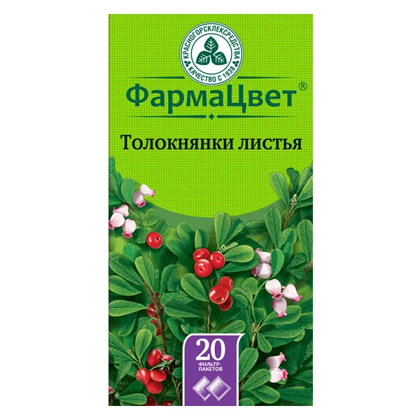 Толокнянки листья пак.-фильтр 1,5г №20