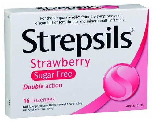 Стрепсилс д/детей с лимоном таб. д/рассас. б/сах. №16