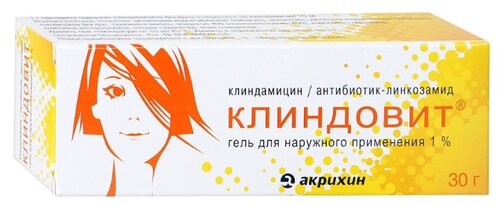 Клиндовит гель д/наружн. прим. 1% 30г