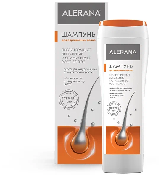 Алерана шампунь д/окр. волос 250мл