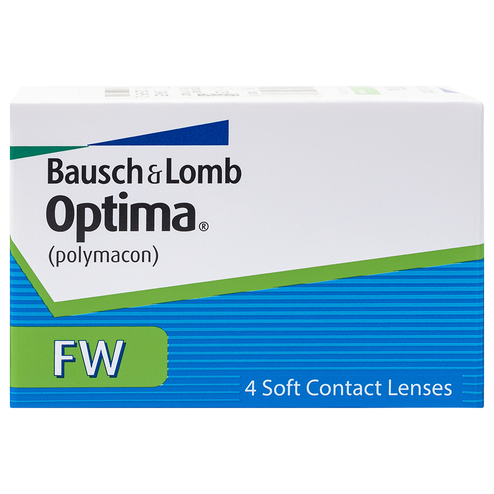 Линзы Optima FW (90 дней) Dia 14.0 BC 8.4 контактные мягкие корриг. (-2,50) №4