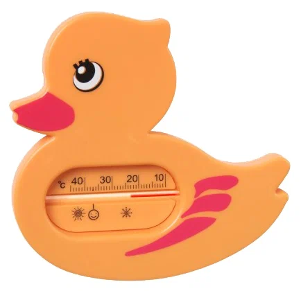 Термометр КУРНОСИКИ 19002 "Уточка" д/воды (оранж.)