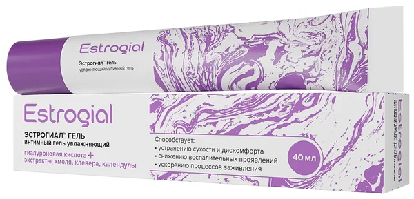 Эстрогиал гель д/интимной гигиены увлажняющий 40мл