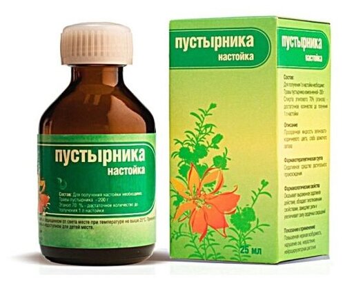Пустырника настойка фл.(настойка) 25мл