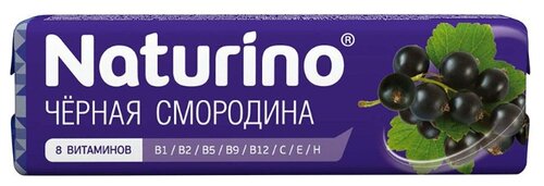 Натурино пастилки 4,2г (ролл 33,5/36,4г) (с витаминами и соком Черной Смородины) (пастилки 8шт.)
