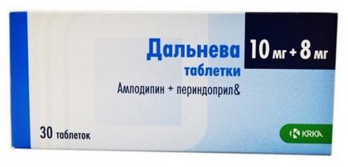 Дальнева таб. 10мг + 8мг №30