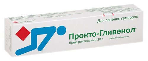 Прокто-гливенол крем 30г