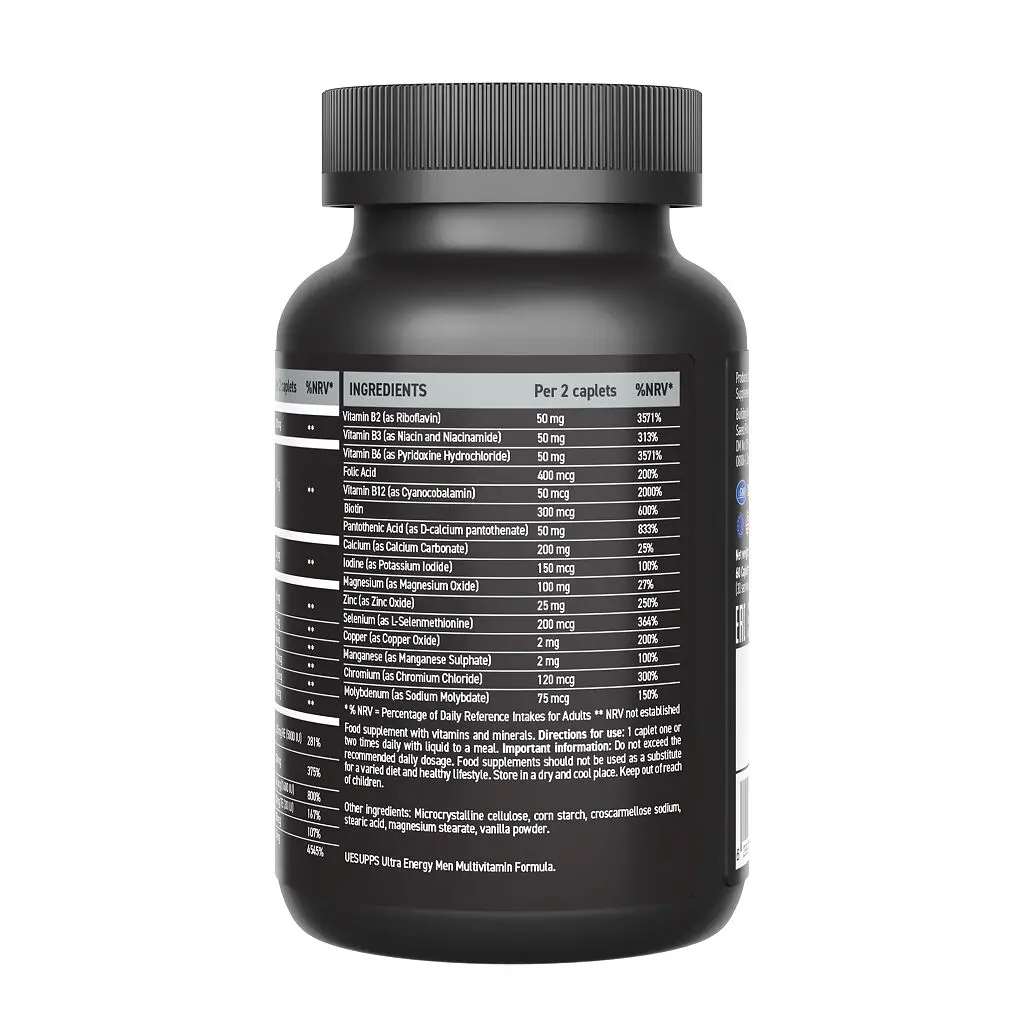ULTRASUPPS (УЛЬТРАСАППС) Витаминно-минеральный комплекс д/мужчин таб. №60 картинка № 3