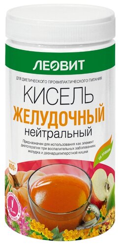 Кисель ЛЕОВИТ желудочный нейтральный 400г