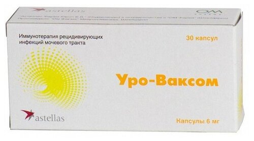 Уро-Ваксом капс. 6мг №30