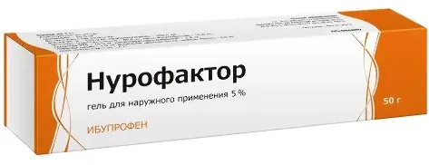 Нурофактор туба (гель д/наружн. прим.) 5% 50г №1