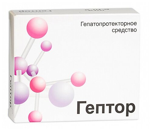 Гептор таб. кишечнораств. п/пл. об. 400мг №20