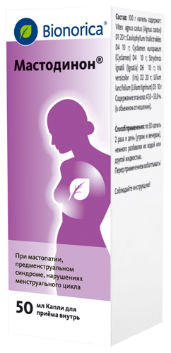 Мастодинон фл.-кап.(капли орал.) 50мл