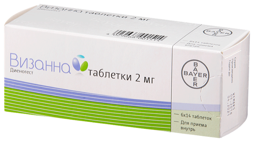 Визанна таб. 2мг №84