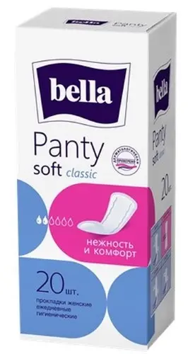 Прокладки гигиенические BELLA PANTY Soft classic №20