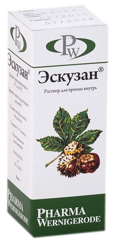 Эскузан фл.-кап.(капли орал.) 20мл