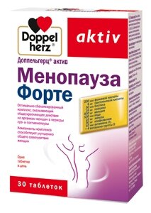 Доппельгерц Актив Менопауза Форте таб. №30