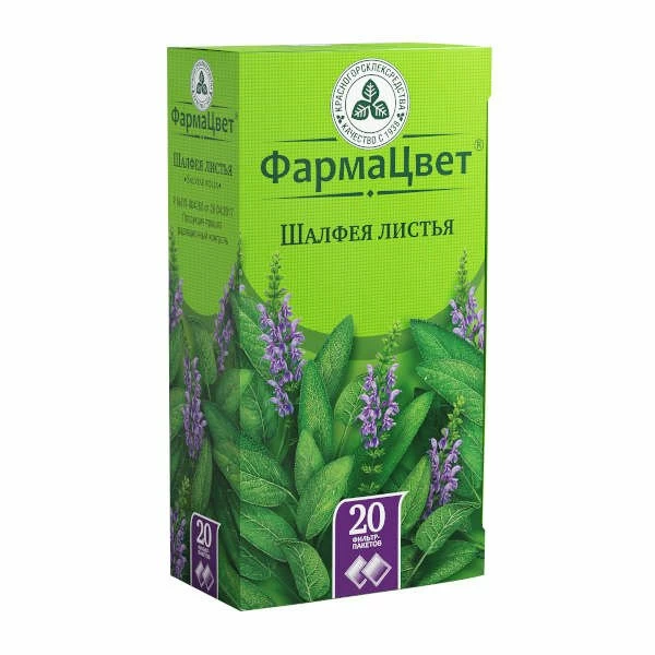 Шалфея листья Сердце Континента пак.-фильтр 1,5г №20