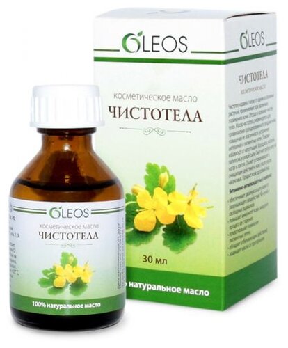 Масло косметическое Чистотела 50мл