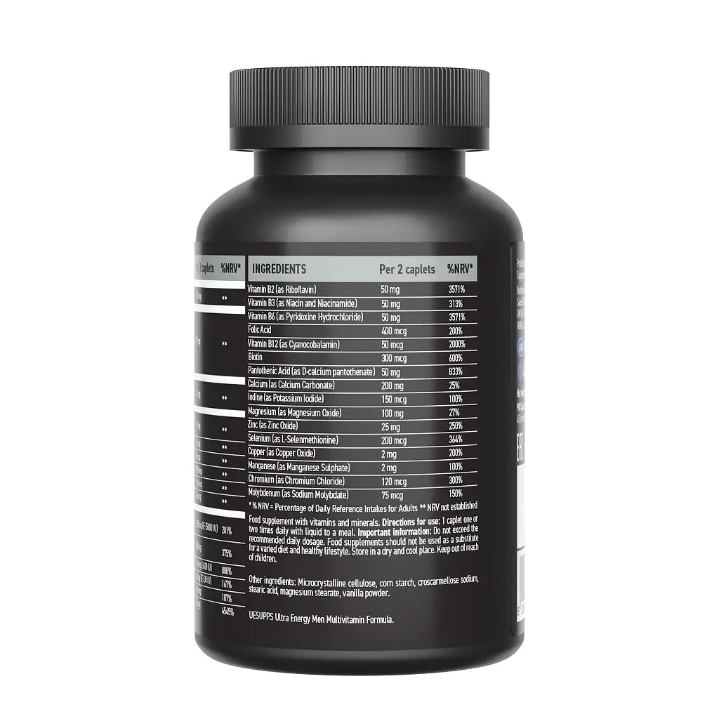 ULTRASUPPS (УЛЬТРАСАППС) Витаминно-минеральный комплекс д/мужчин таб. №90 картинка № 4